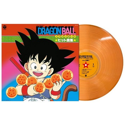 動畫「Dragon Ball 龍珠」熱門歌曲合輯《「ドラゴンボール」ヒット曲集》透明橙色彩膠