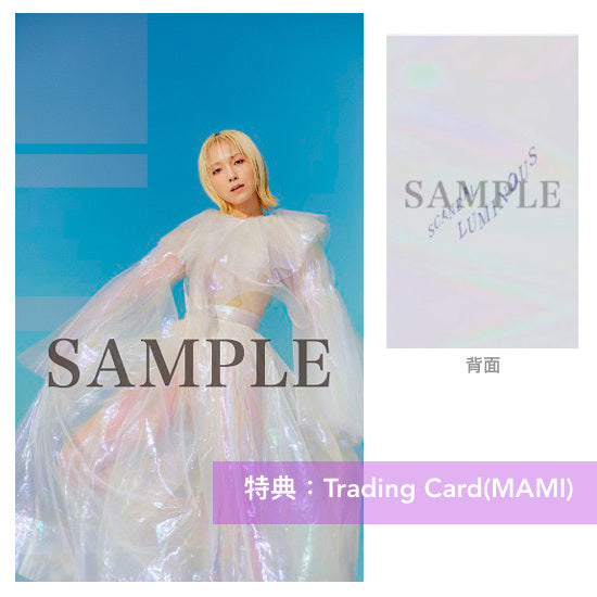 SCANDAL  第11張原創專輯《LUMINOUS》＜完全生産限定盤(CD＋Blu-ray＋長袖T-Shirt＋4格快相Set(5張))／初回限定盤A(CD＋Blu-ray)／初回限定盤B(CD＋雜誌)／通常盤(CD)＞