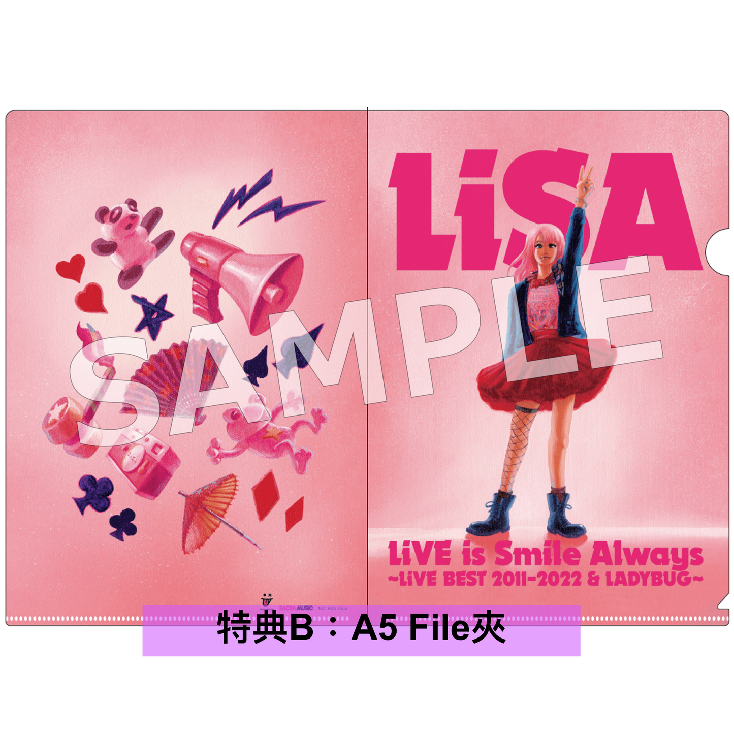 LiSA首張Live精選Blu-ray《LiVE is Smile Always～LiVE BEST 2011-2022