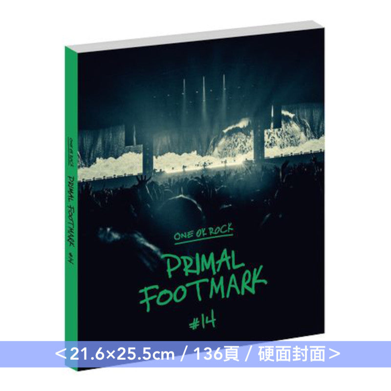 ONE OK ROCK 年度官方Photo Book《PRIMAL FOOTMARK 2025》＜21.6×25.5cm／136頁／硬面封面＞