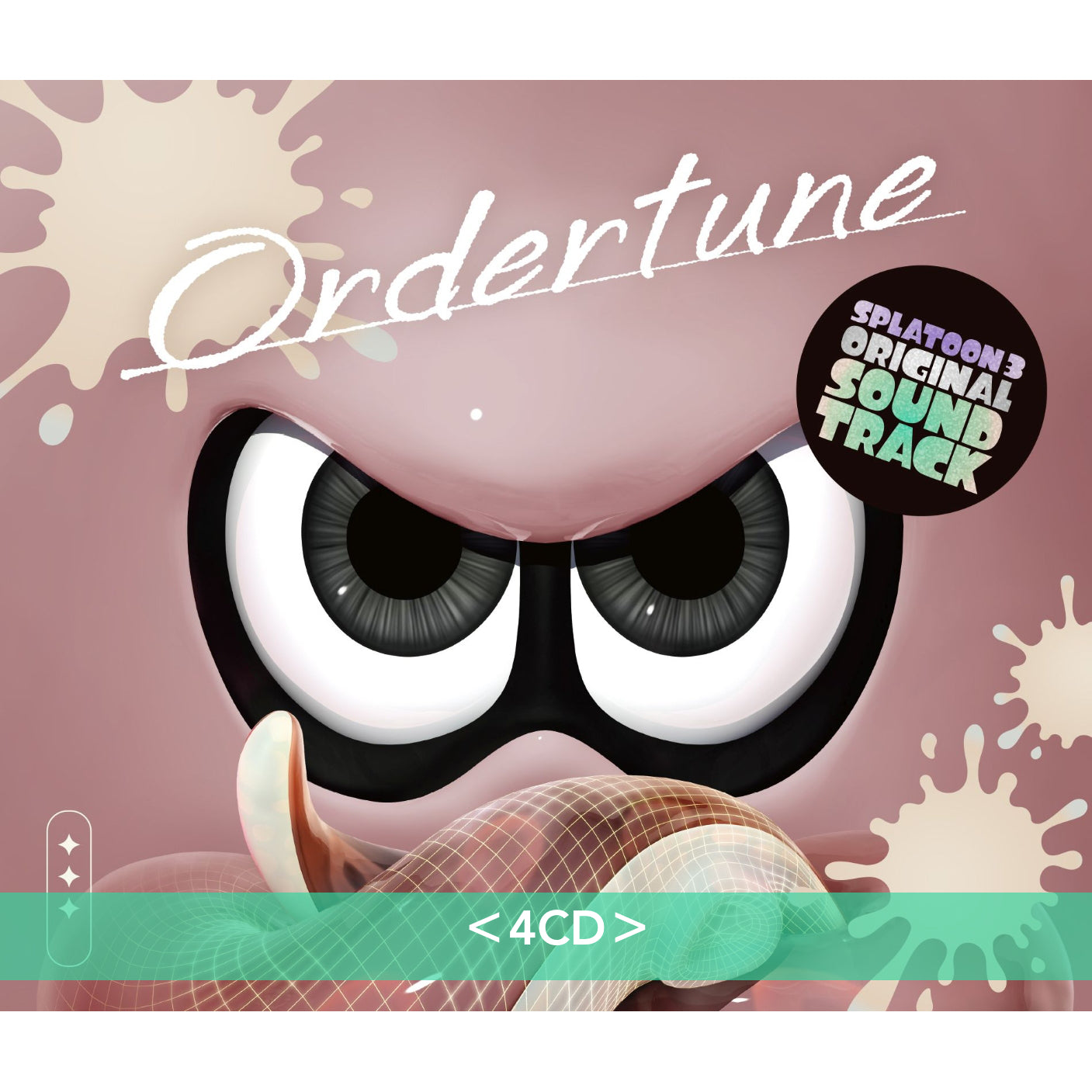 Splatoon 3 原聲專輯《Splatoon3 ORIGINAL SOUNDTRACK -Ordertune-》 ＜4CD＞