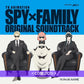 動畫「SPY×FAMILY」原聲大碟 日版黑膠/CD《TVアニメ SPY×FAMILY オリジナル・サウンドトラック》＜黑膠盤(4LP)／CD盤(2CD)＞