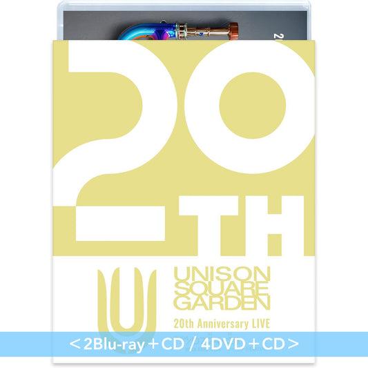 UNISON SQUARE GARDEN 組成20周年Live Blu-ray/DVD《UNISON SQUARE GARDEN 20th Anniversary LIVE "ROCK BAND is fun" 2024.07.24 / "オーケストラを観にいこう" 2024.07.25 at Nippon Budokan》＜2Blu-ray＋CD／4DVD＋CD＞