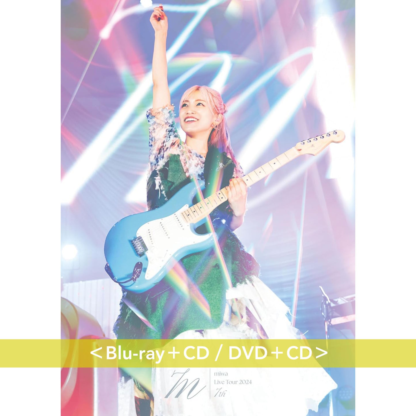 miwa Live Blu-ray/DVD《miwa Live Tour 2024 "7th"》 ＜Blu-ray＋CD／DVD＋CD＞