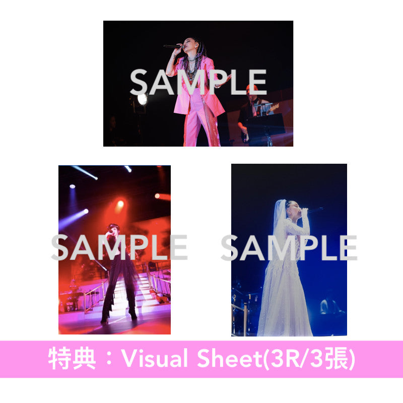 中島美嘉 香港演唱會 日版Live Blu-ray/DVD《MIKA NAKASHIMA CONCERT 2024 YOU IN HONG KONG》＜完全生産限定盤A(Blu-ray＋複製掛頸通行證)／完全生産限定盤B(2DVD)＞