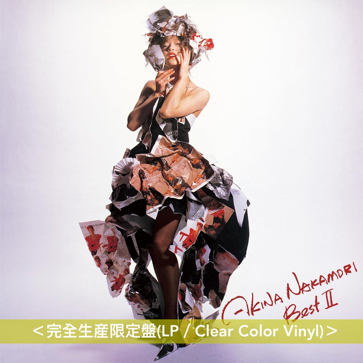 中森明菜 單碟透明彩膠《CRIMSON》、《BEST》、《BEST II》＜完全生産限定盤(LP／Clear Color Vinyl)＞