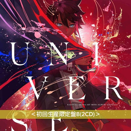 三枝明那 首張迷你專輯CD《UniVerse》＜初回生産限定盤A(CD＋Blu-ray)／初回生産限定盤B(2CD)／通常盤(CD)＞