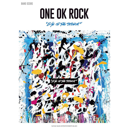 ONE OK ROCK 樂團樂譜《Eye of the Storm》、《Ambitions》、《35xxxv》