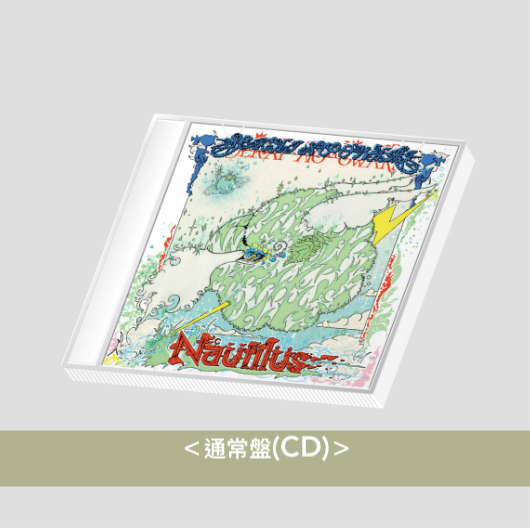 SEKAI NO OWARI 第7張原創專輯《Nautilus》＜完全数量限定Deluxe盤(3CD＋Blu-ray＋Hard Cover Tray  Book＋Art Book)／初回限定盤(CD＋Blu-ray＋Live Photo Book)／通常盤(CD)＞
