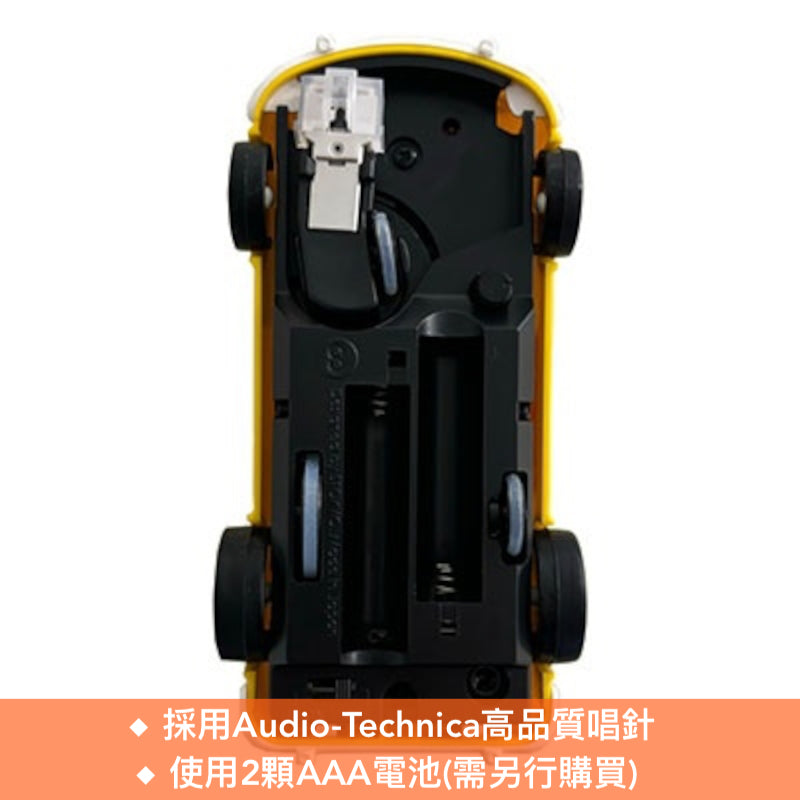 全球最小自走式隨身黑膠播放器「RECORD RUNNER」＜TOWER RECORD版＞ 採用Audio-Technica高品質唱針・內置揚聲器 ＊日本製造＊