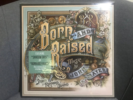 [95%新] John Mayer "Born and Raised" 黑膠 + CD